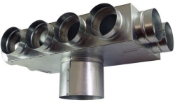 Regulus Distribuční box rozdělovací rohový (2+4+2)x75/150