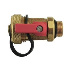 Regulus Kohout kulový - 3/8" s víčkem pro průtokoměr - 10500