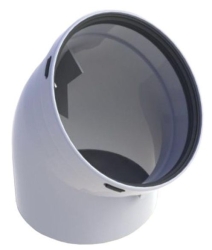 Regulus Koleno 45° průměr 125 PP  9672