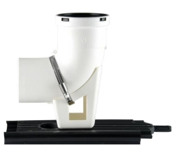 Náhled obrázku: Regulus Koleno 90° patní průměr 80, včetně držáku do komína  11954 