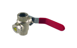 Regulus Kulový kohout s filtrem a magnetem pro otopné systémy - Magnet FilterBall