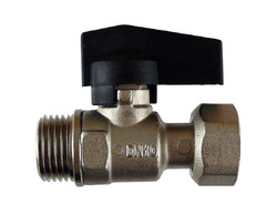 Regulus Kulový kohout s převlečnou maticí (Fu/M), niklovaný