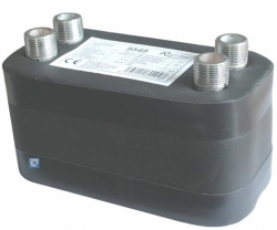 Regulus Nerezový deskový výměník tepla DV193-30E izolovaný  9549