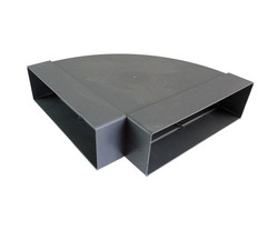 Regulus Oblouk 90° horizontální DN125, 60x200 mm 7912