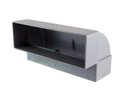 Regulus Oblouk 90° vertikální DN125, 60x200 mm 8045