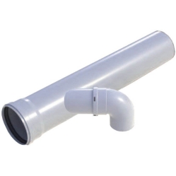 Regulus Prodloužení průměr 200 PP, 0,995 m s odbočkou 45°+ koleno průměr 100 PP - 18875