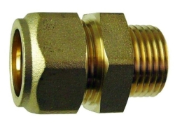 Regulus Šroubení přímé Cu 22 x G 3/4" M  13695