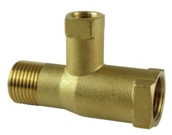 Regulus T-kus redukovaný 1/2“ F x 1/4“ F x 1/2“ M  16170