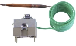 Náhled obrázku: Regulus Termostat provozní 0-90°C, ovládání šroubovák, kapilára 1,5m 10780 