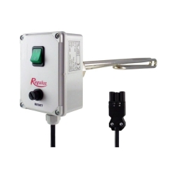 Regulus Topné těleso poniklované 1f s termostatickou hlavicí, pro CSE SOL, typ N