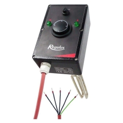 Regulus Topné těleso poniklované 1f s termostatickou hlavicí, typ ETT D2