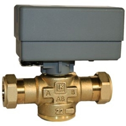 Regulus Ventil zónový dvoucestný LK 525, připojení Cu