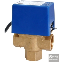 Regulus Ventil zónový třícestný SF25-E M1, vnější závit 1", pomocný mikrospínač 644
