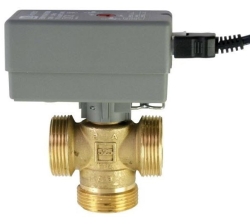 Regulus Ventil zónový třícestný šoupátkový LK525 G s pohonem