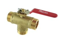 Regulus Zónový ventil kulový třícestný VZU M 320 5/4M - 20605